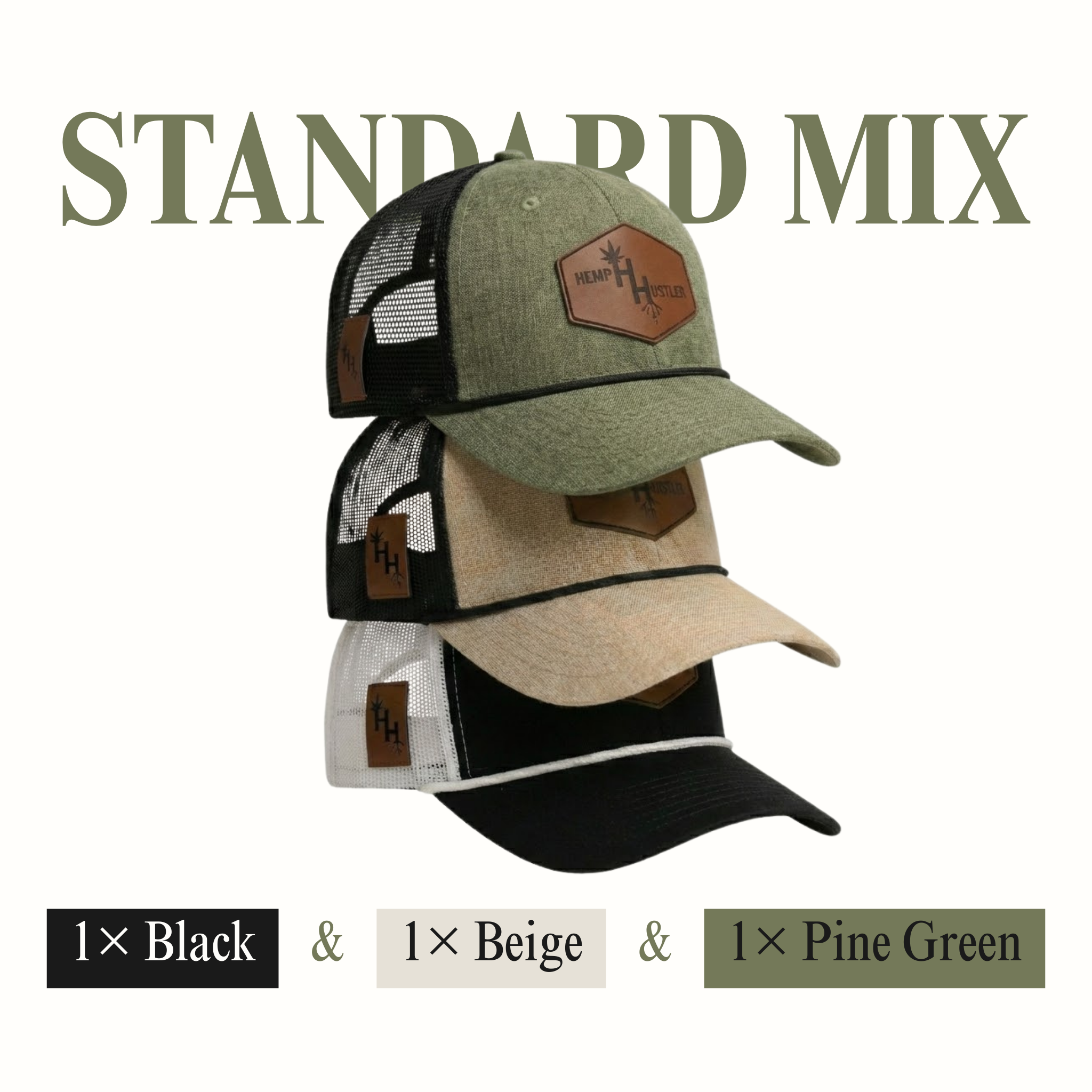 Three-Pack Classic Cap